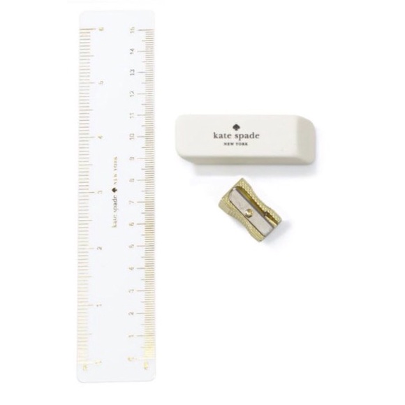 Kate Spade Literary Glasses Pencil Pouch - Picture 5 of 8